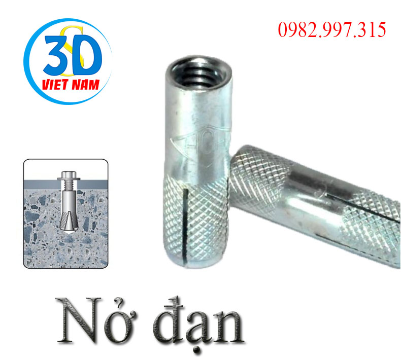 Nở đạn M10 tiêu chuẩn đã được kiểm định chất lượng